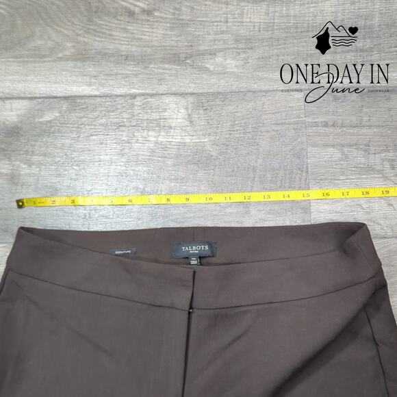 Talbots Petite Signature Straight Leg Pants Size 14P - Picture 3 of 6